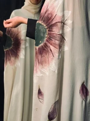Dusky Bloom Abaya