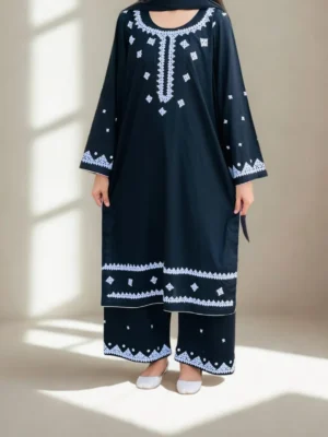 Midnight Black 3 piece suit