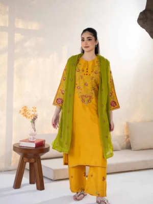Mustard Blossom 3-Piece Suit