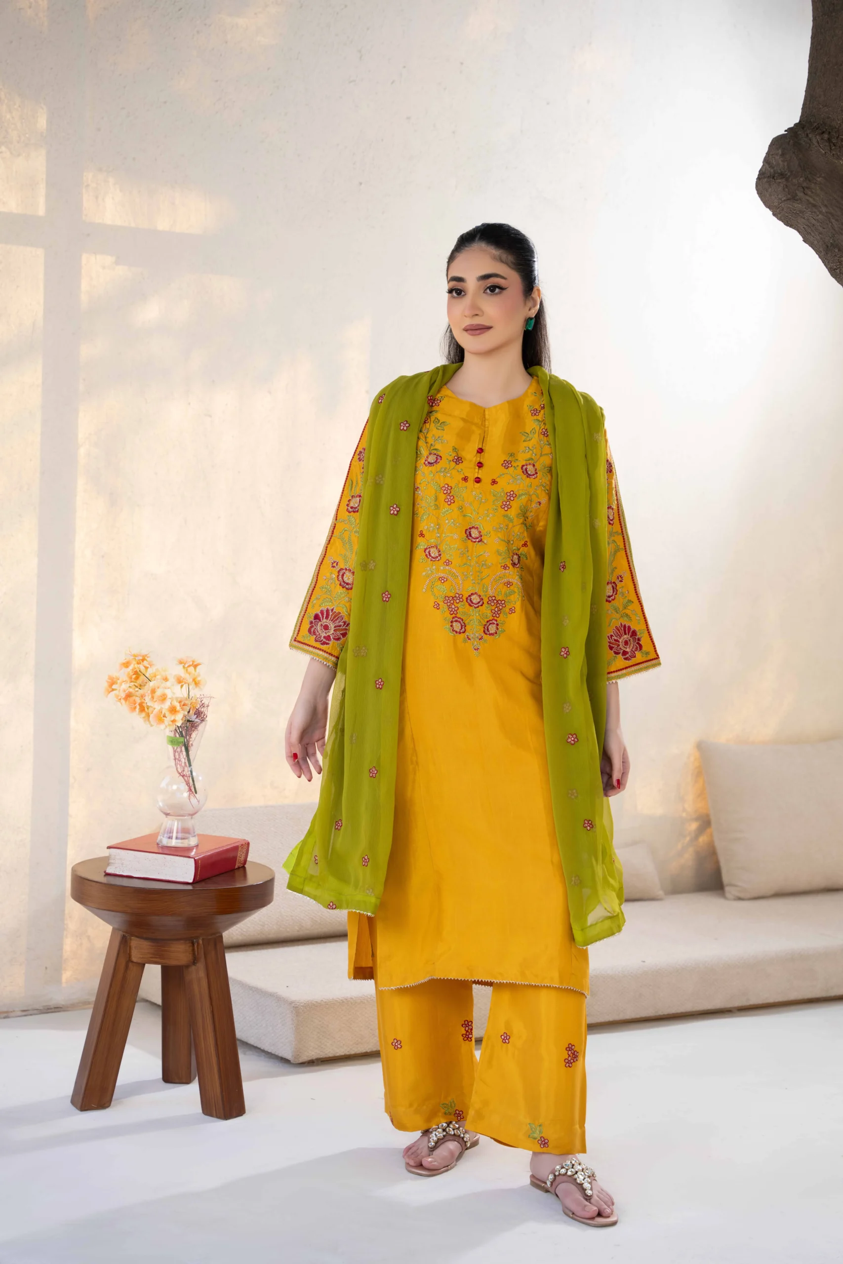 Mustard Blossom 3-Piece Suit